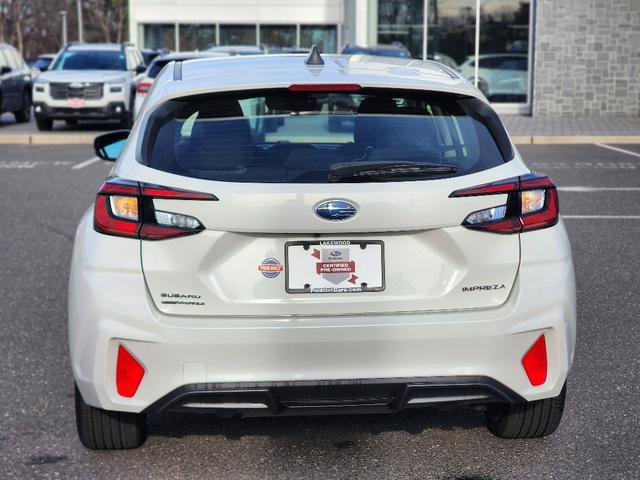 used 2025 Subaru Impreza car, priced at $25,132