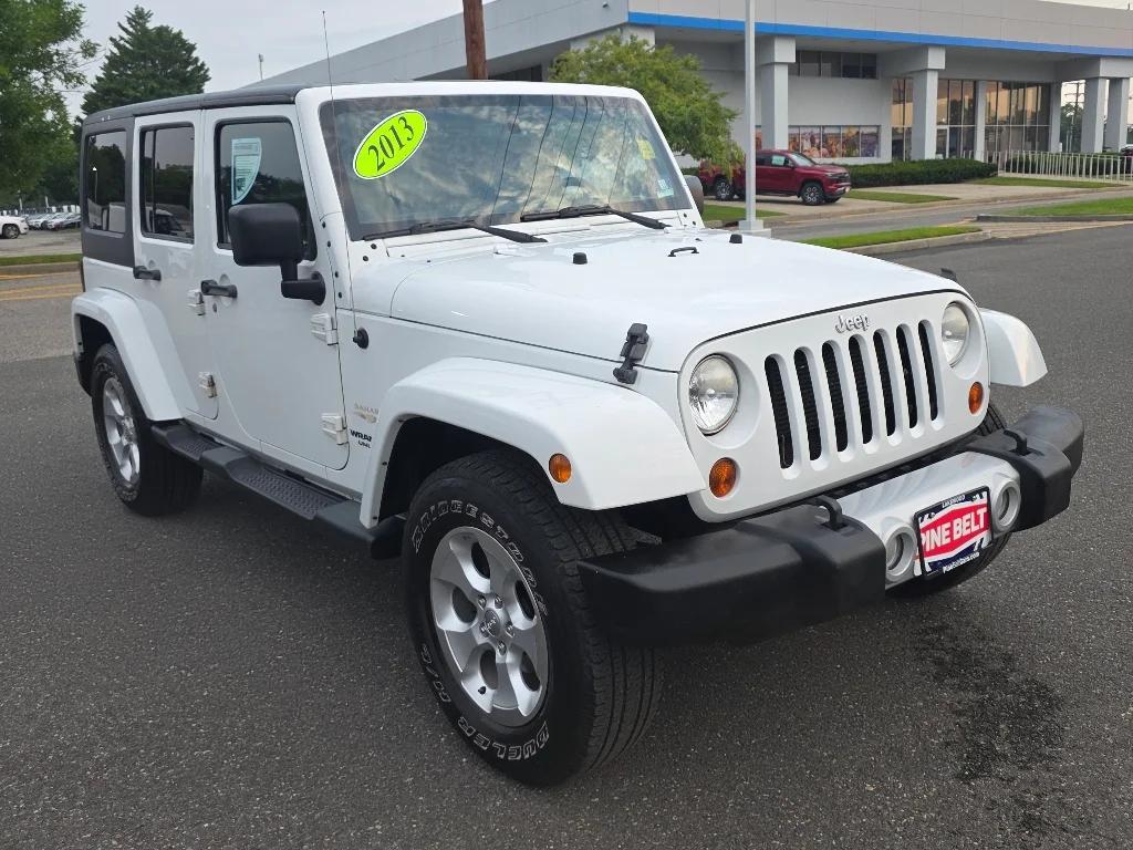 used 2013 Jeep Wrangler Unlimited car, priced at $15,576