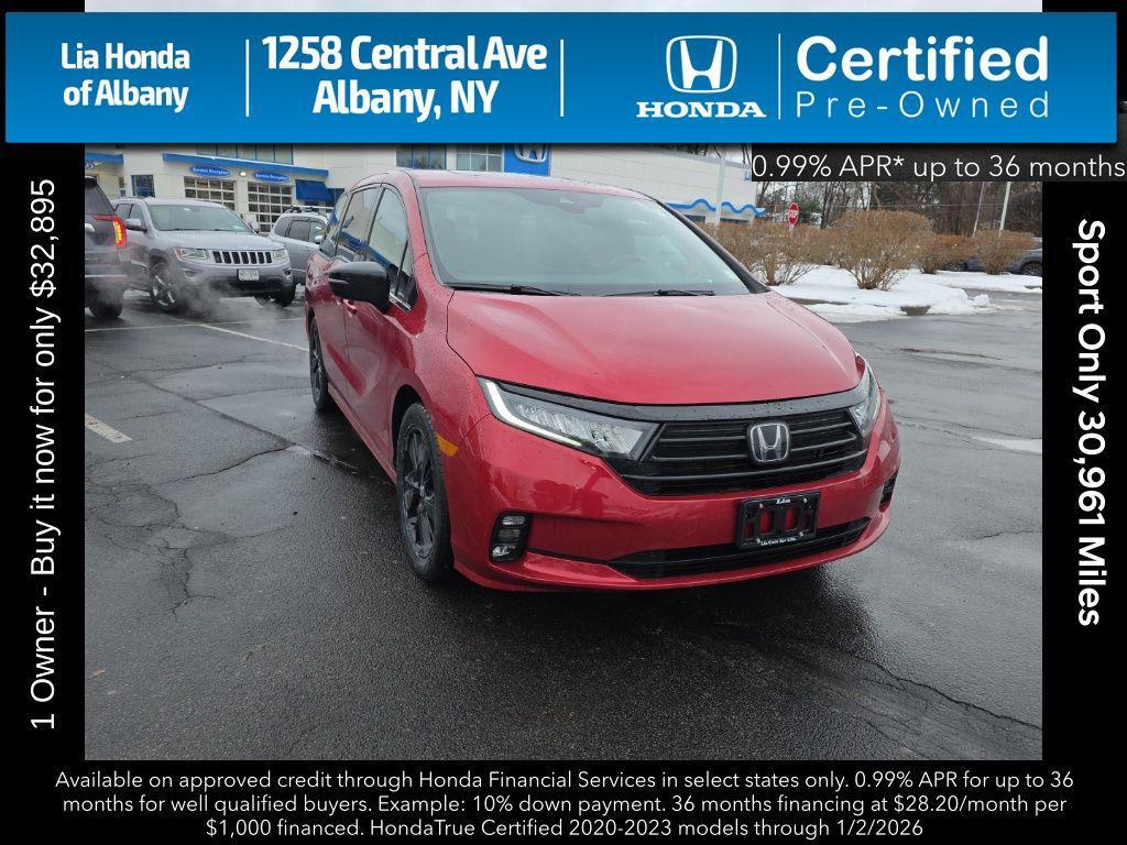 used 2023 Honda Odyssey car, priced at $32,895