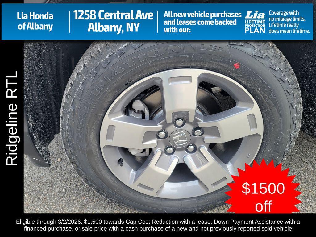 new 2026 Honda Ridgeline car, priced at $45,545