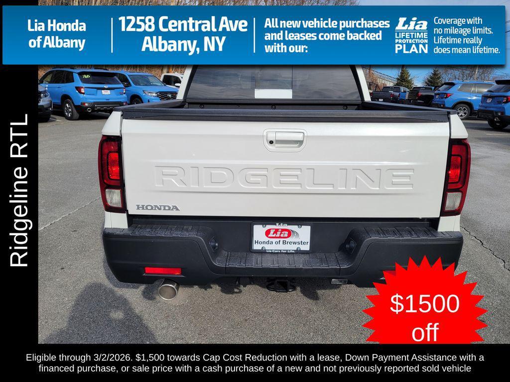 new 2026 Honda Ridgeline car, priced at $45,545