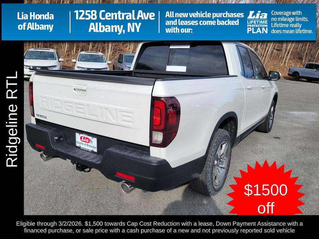 new 2026 Honda Ridgeline car, priced at $45,545