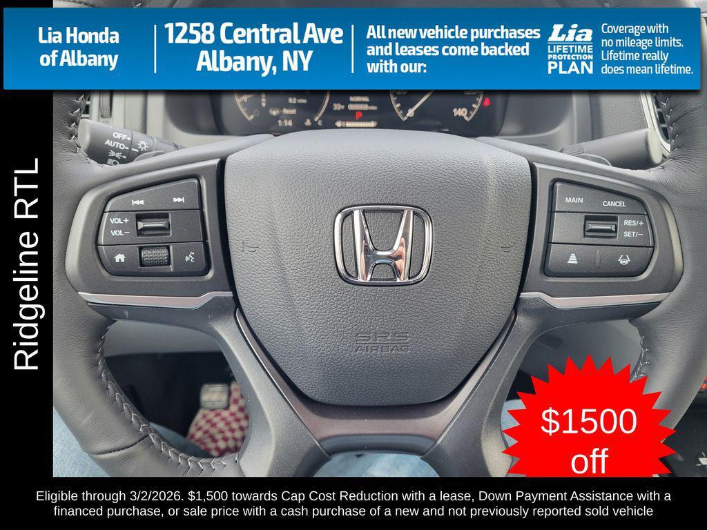 new 2026 Honda Ridgeline car, priced at $45,545