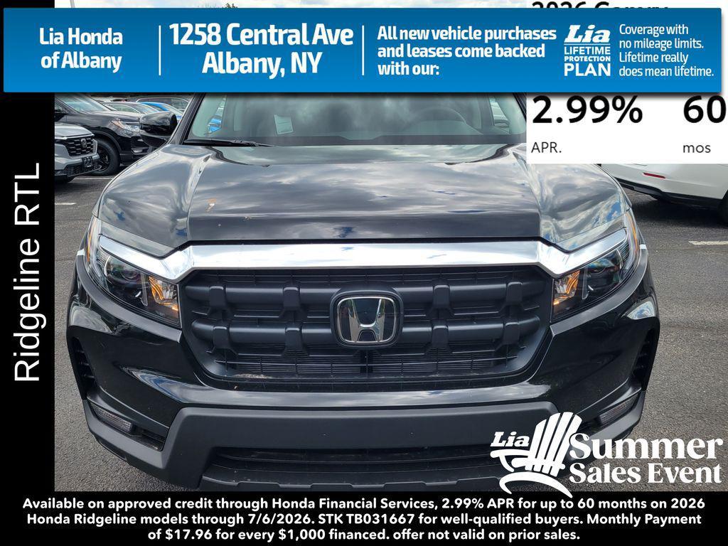 new 2026 Honda Ridgeline car, priced at $47,590