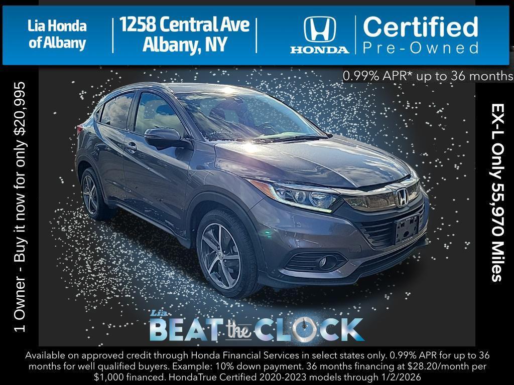 used 2022 Honda HR-V car, priced at $20,995