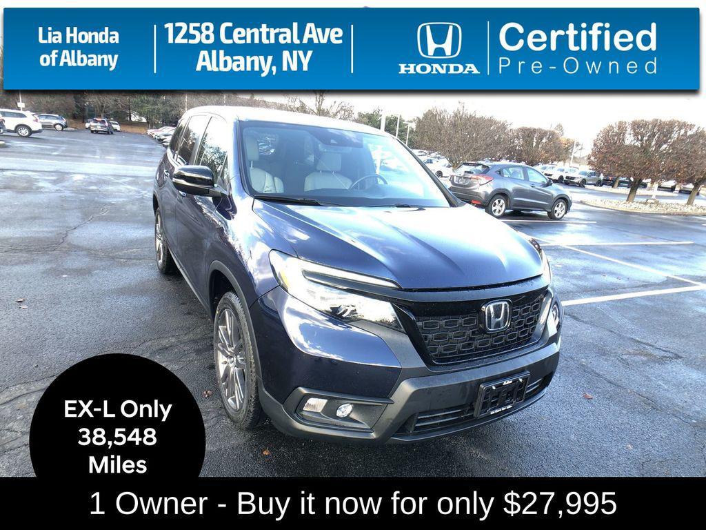 used 2021 Honda Passport car, priced at $25,895