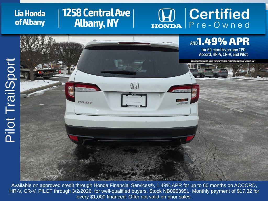 used 2022 Honda Pilot car, priced at $33,495