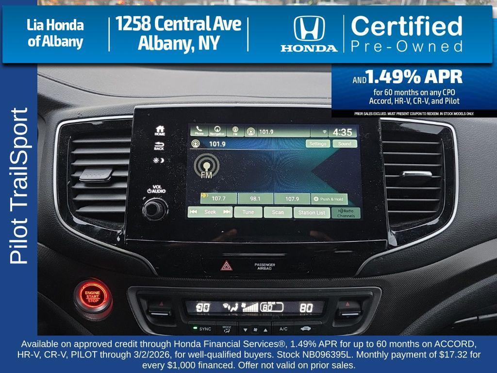 used 2022 Honda Pilot car, priced at $33,495