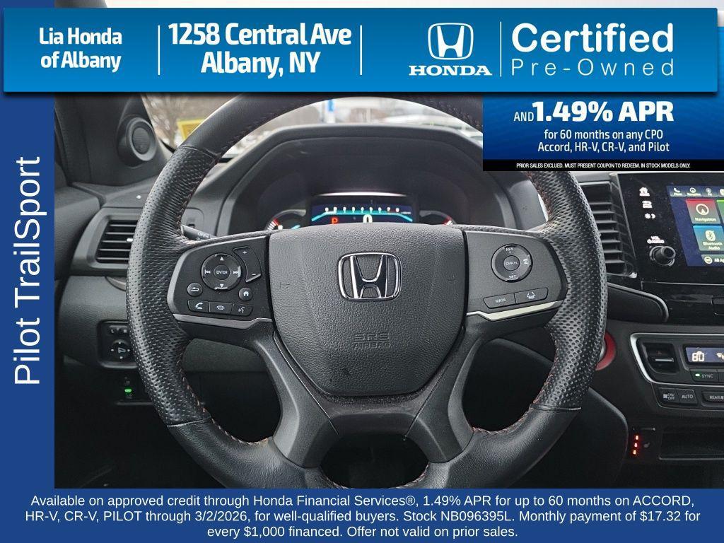 used 2022 Honda Pilot car, priced at $33,495
