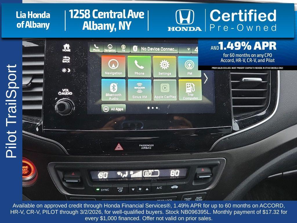 used 2022 Honda Pilot car, priced at $33,495