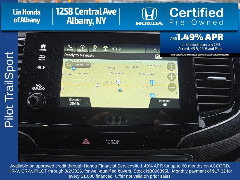 used 2022 Honda Pilot car, priced at $33,495