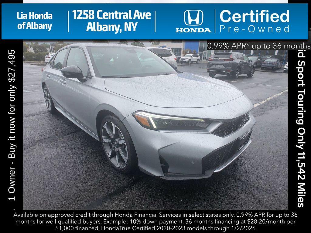 used 2025 Honda Civic Hybrid car, priced at $27,495