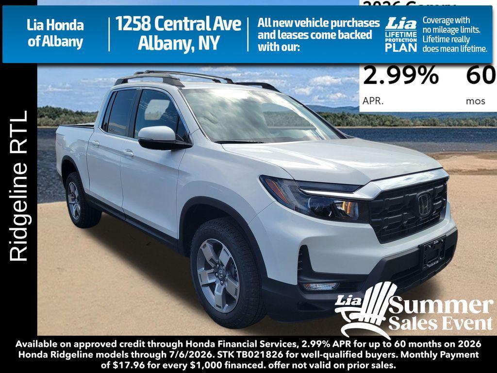 new 2026 Honda Ridgeline car, priced at $46,595