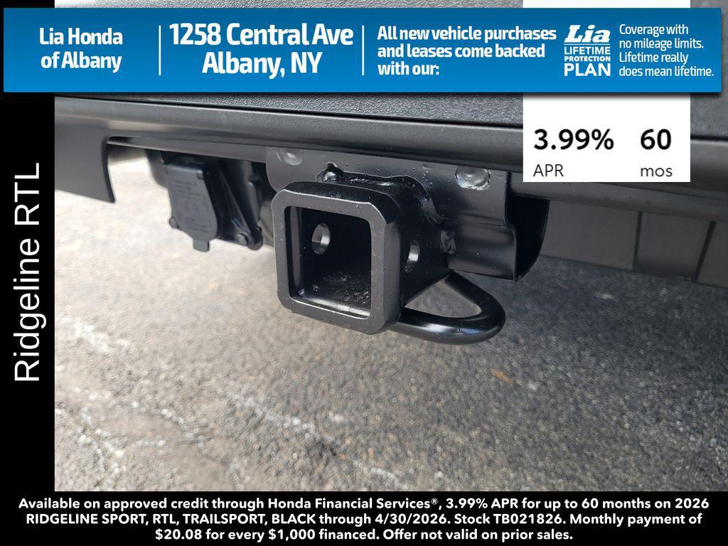 new 2026 Honda Ridgeline car, priced at $46,595