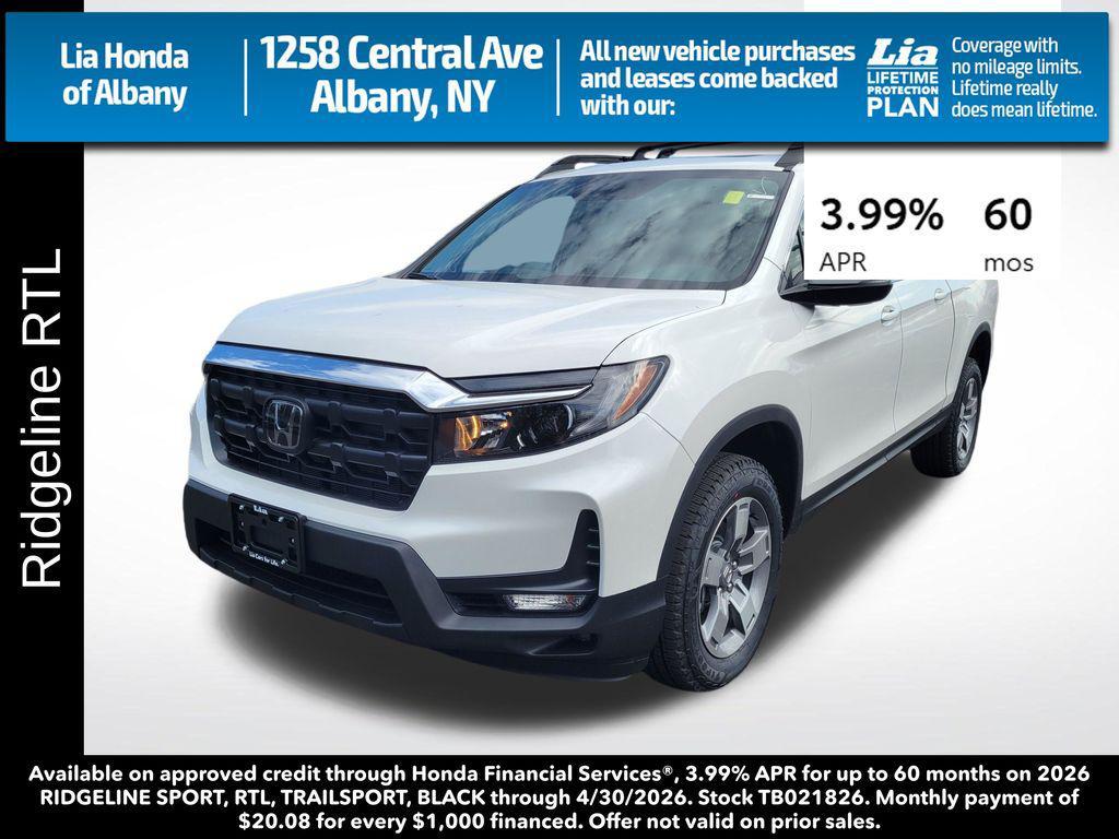 new 2026 Honda Ridgeline car, priced at $46,595