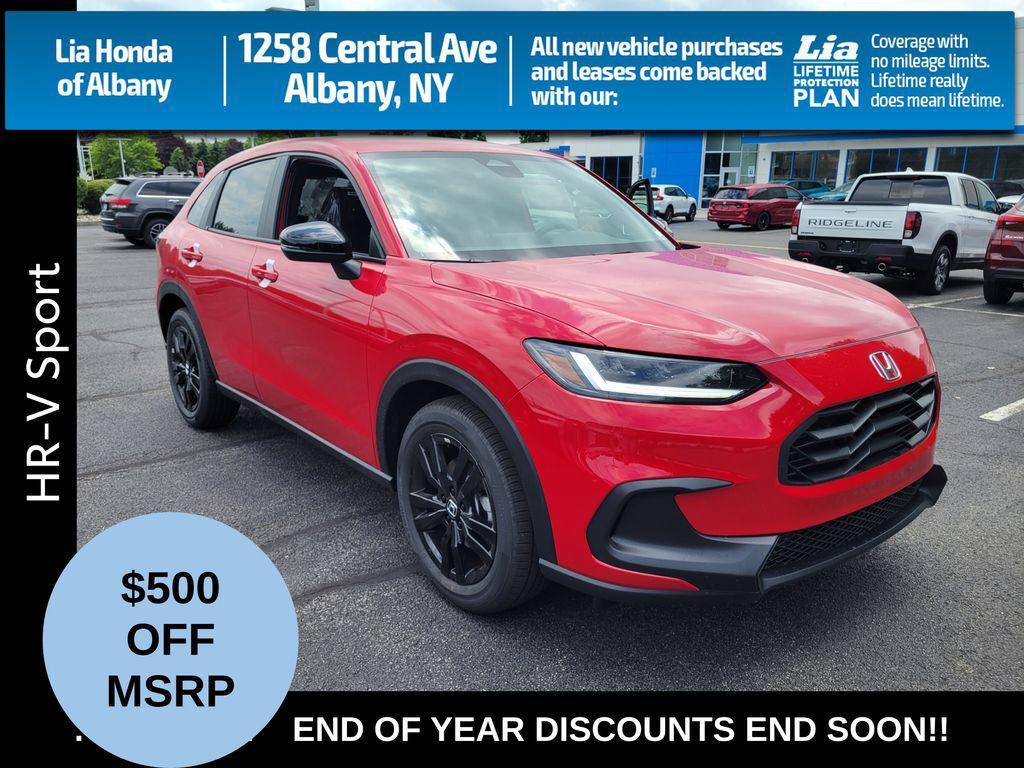 new 2026 Honda HR-V car, priced at $31,250