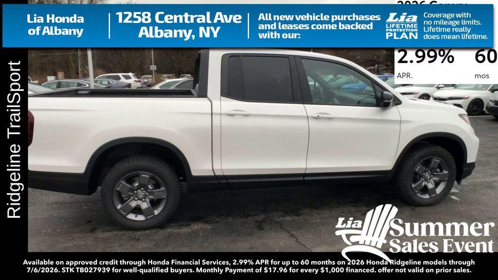 new 2026 Honda Ridgeline car, priced at $47,945