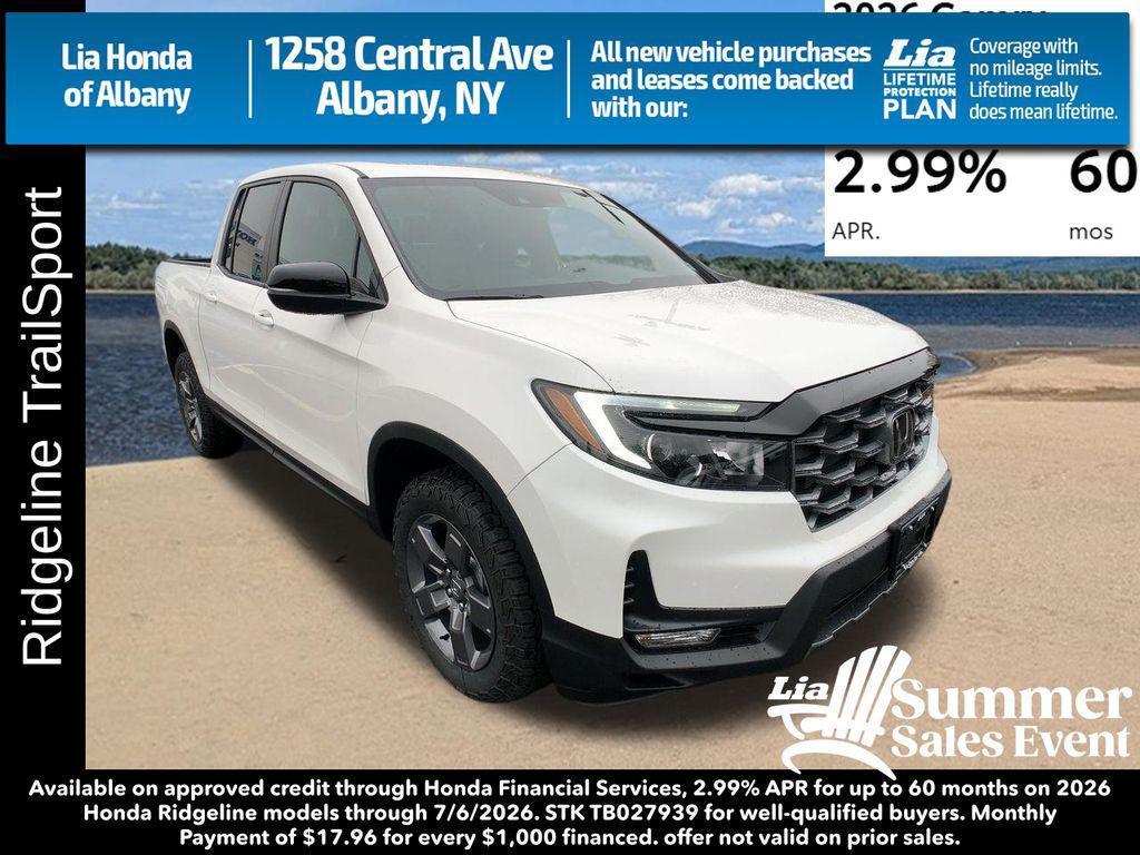 new 2026 Honda Ridgeline car, priced at $47,945
