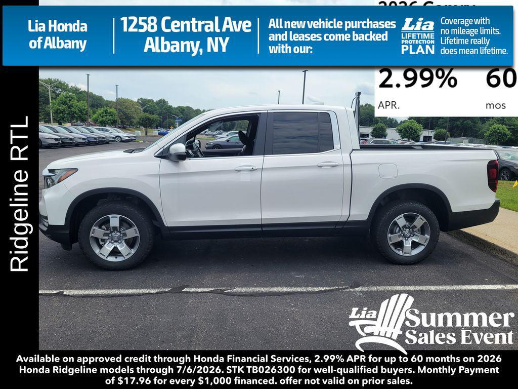 new 2026 Honda Ridgeline car, priced at $45,545