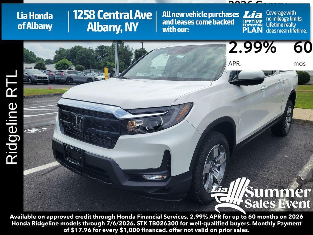 new 2026 Honda Ridgeline car, priced at $45,545