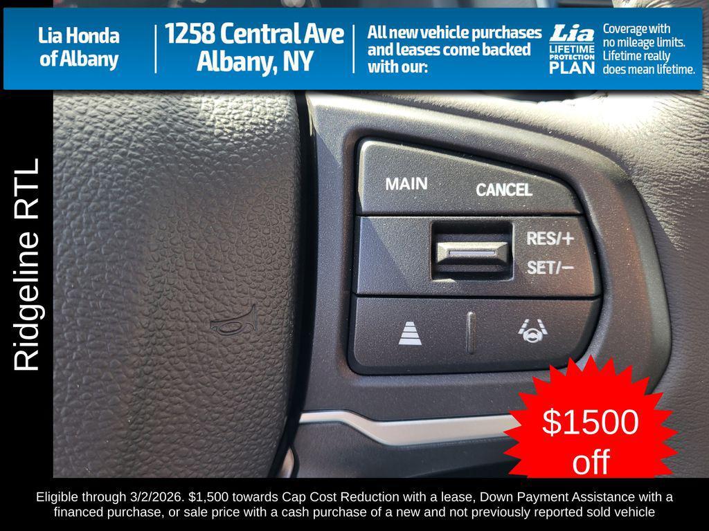 new 2026 Honda Ridgeline car, priced at $45,345