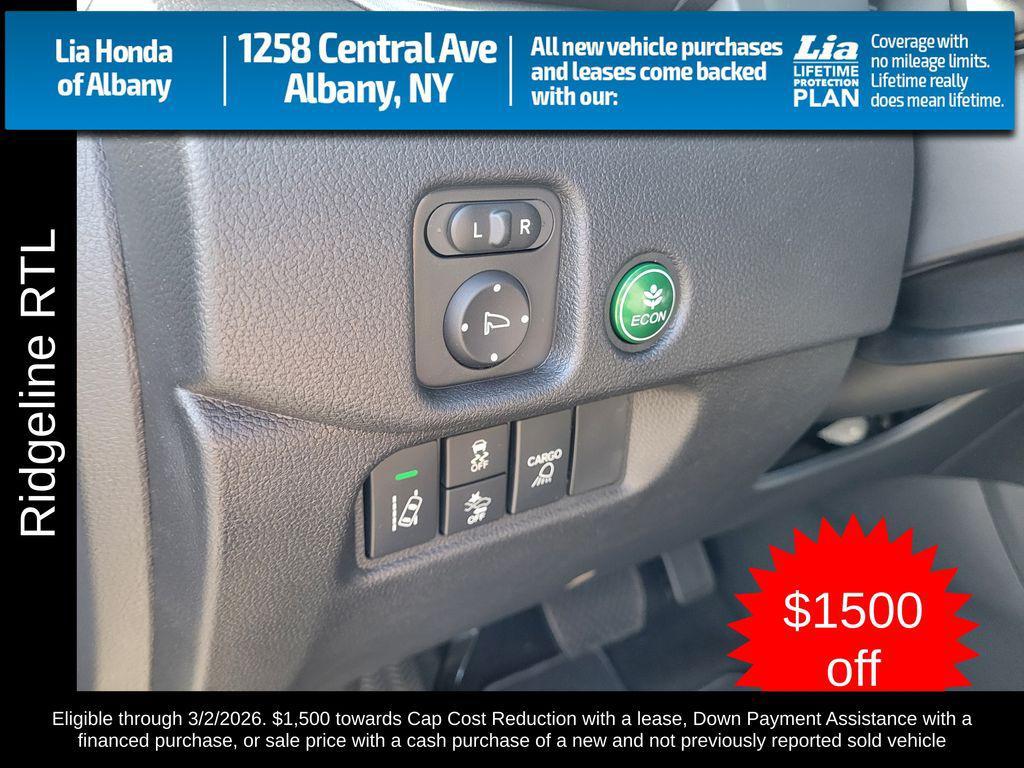 new 2026 Honda Ridgeline car, priced at $45,345