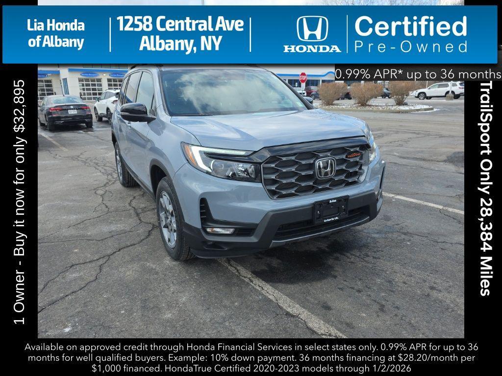 used 2023 Honda Passport car, priced at $32,895