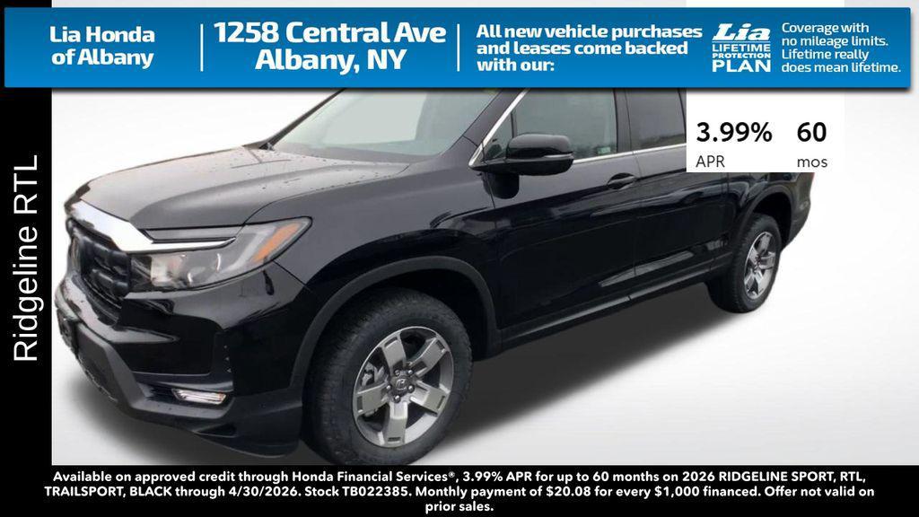 new 2026 Honda Ridgeline car, priced at $45,090
