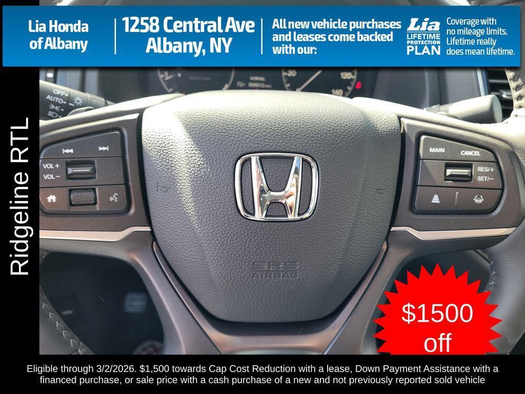 new 2026 Honda Ridgeline car, priced at $45,090