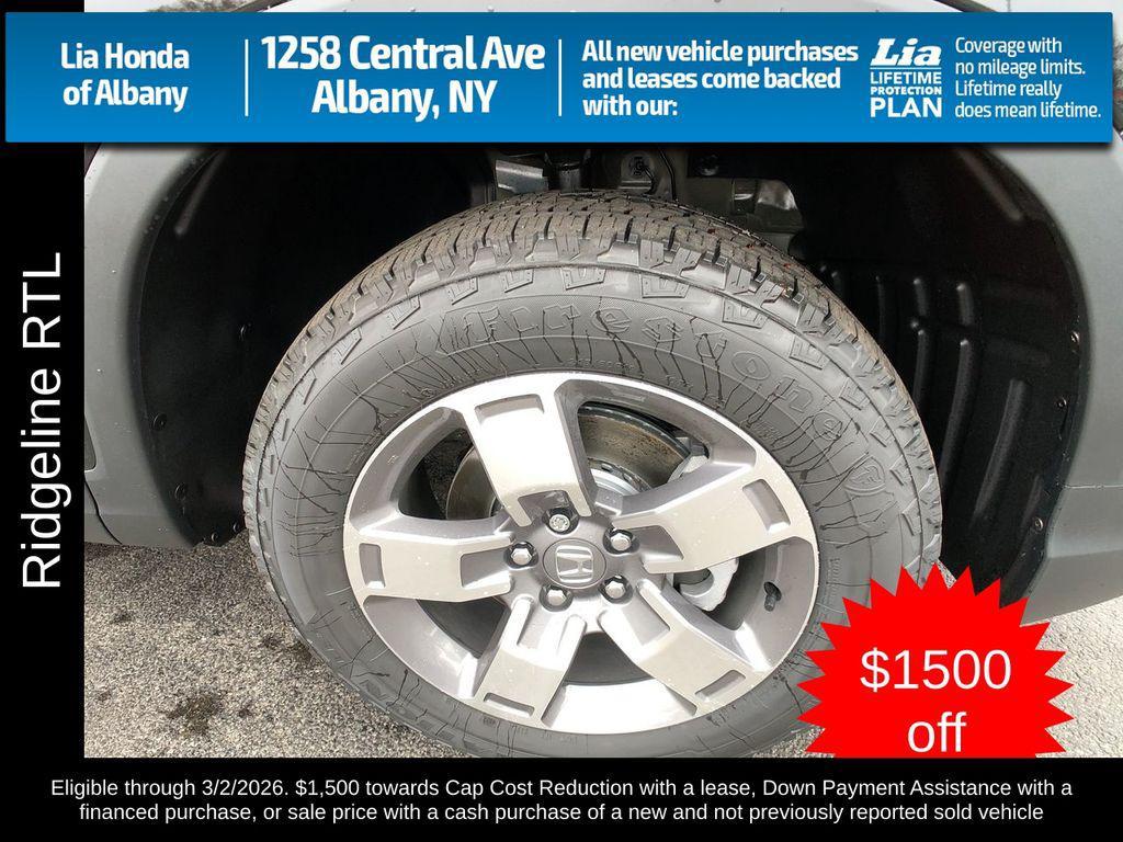 new 2026 Honda Ridgeline car, priced at $45,090