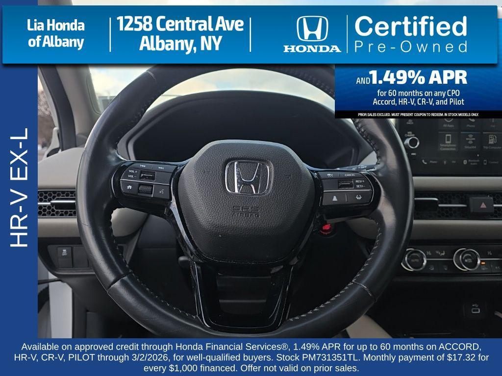 used 2023 Honda HR-V car, priced at $26,895