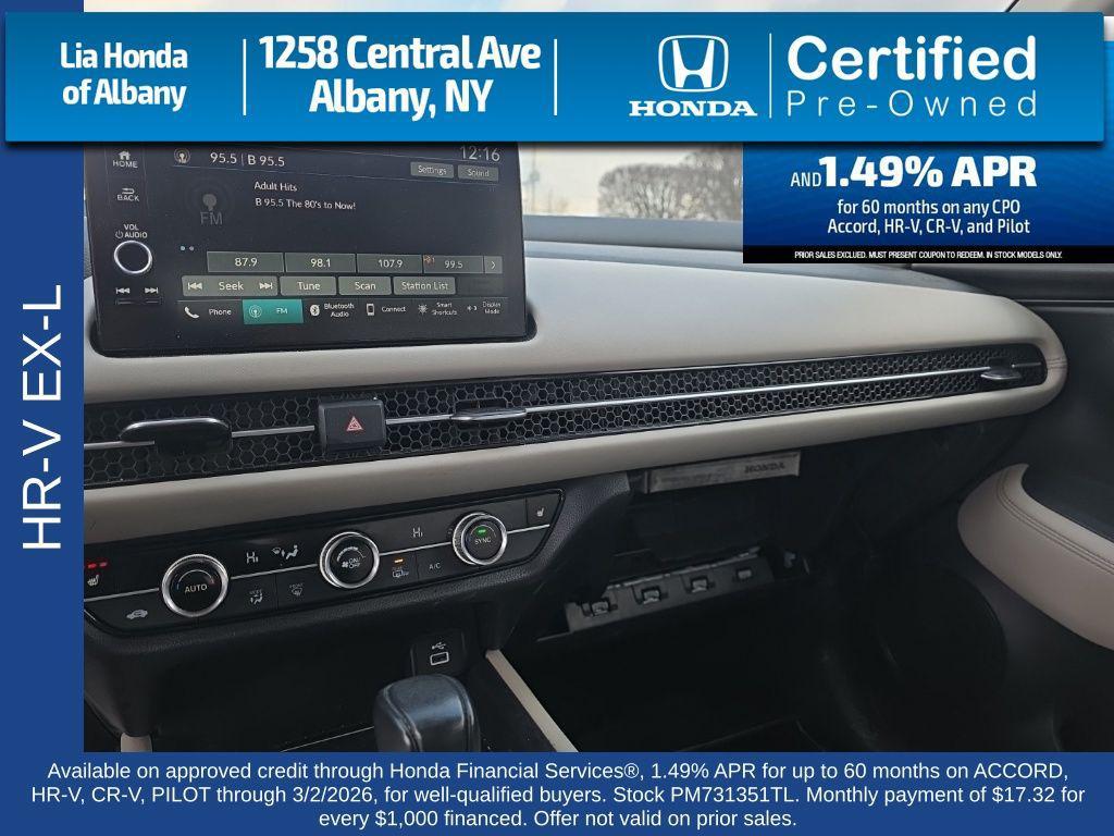 used 2023 Honda HR-V car, priced at $26,895
