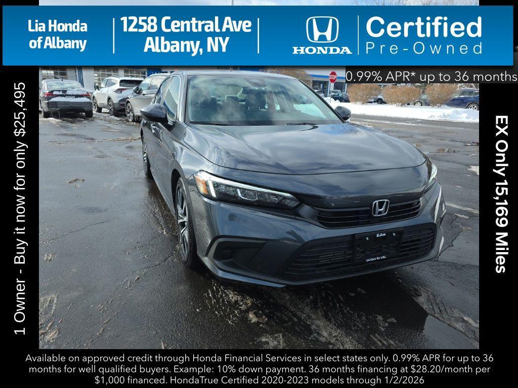 used 2024 Honda Civic car, priced at $25,495
