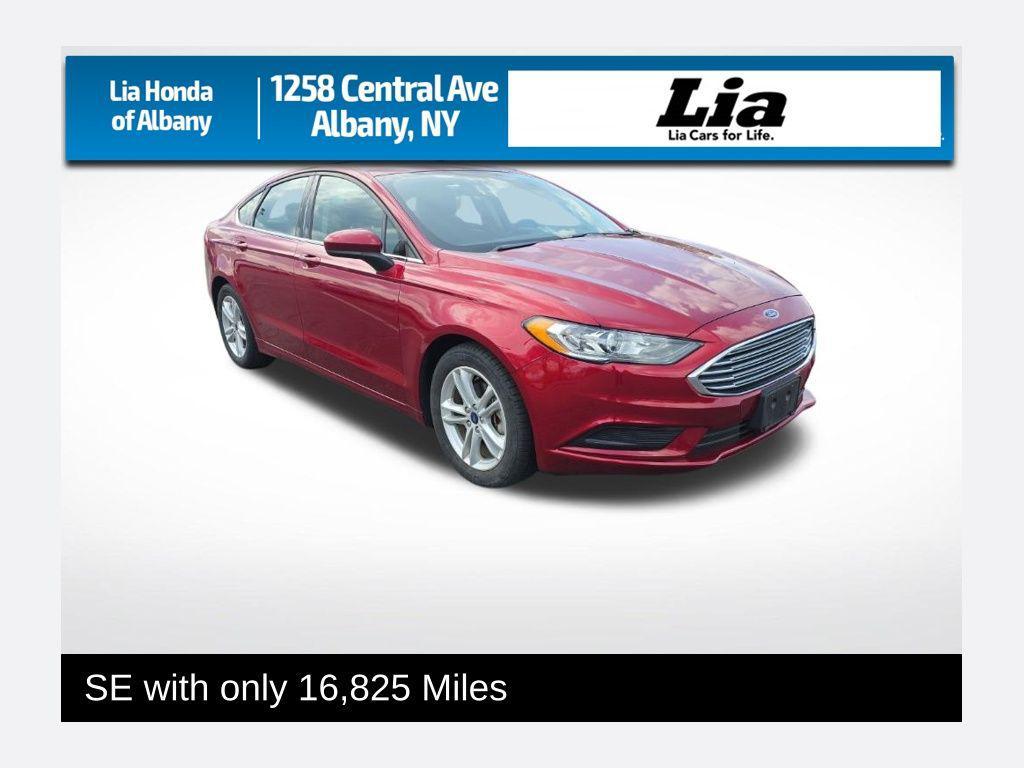 used 2018 Ford Fusion car, priced at $15,495