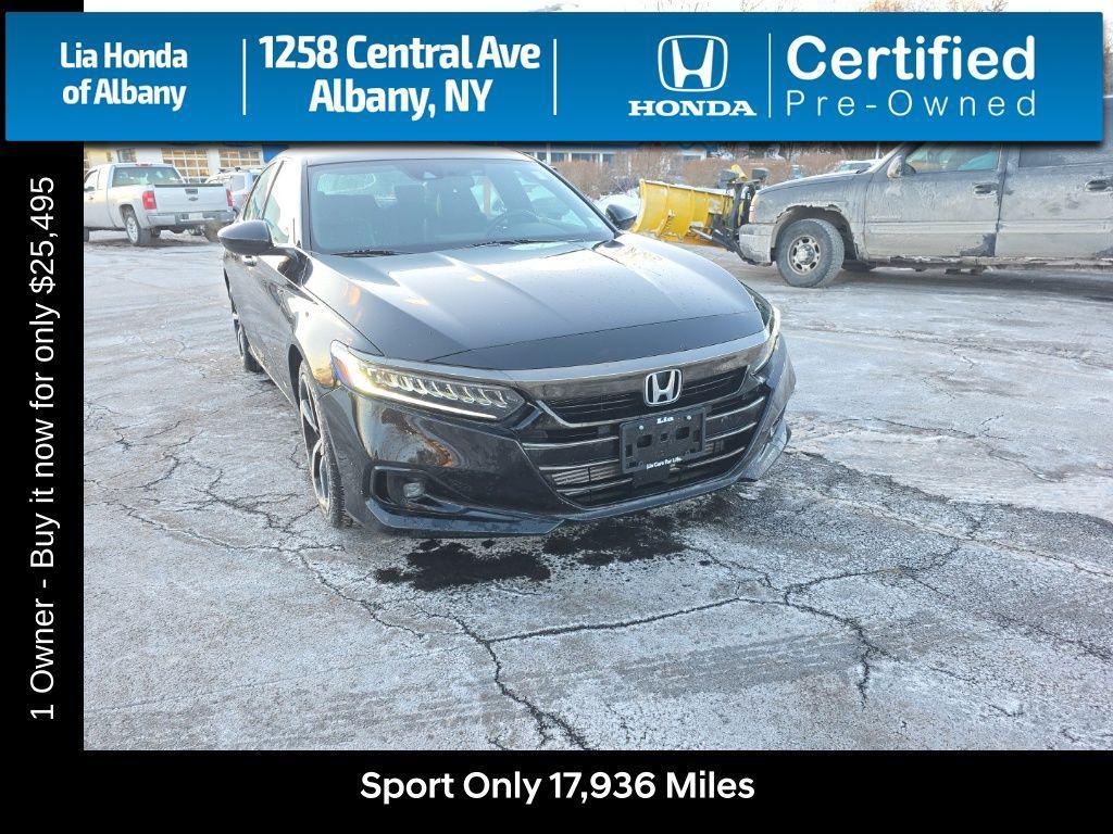 used 2022 Honda Accord car, priced at $25,495
