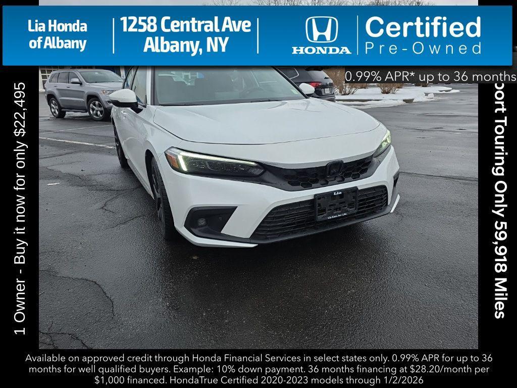 used 2022 Honda Civic car, priced at $22,495