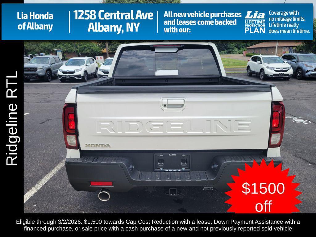 new 2026 Honda Ridgeline car, priced at $45,345