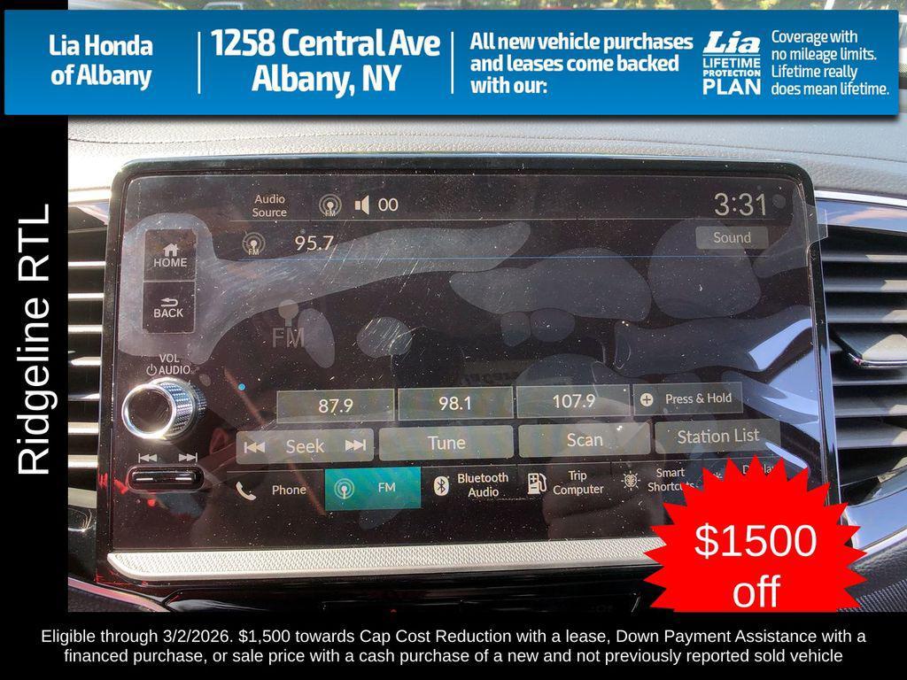 new 2026 Honda Ridgeline car, priced at $45,845