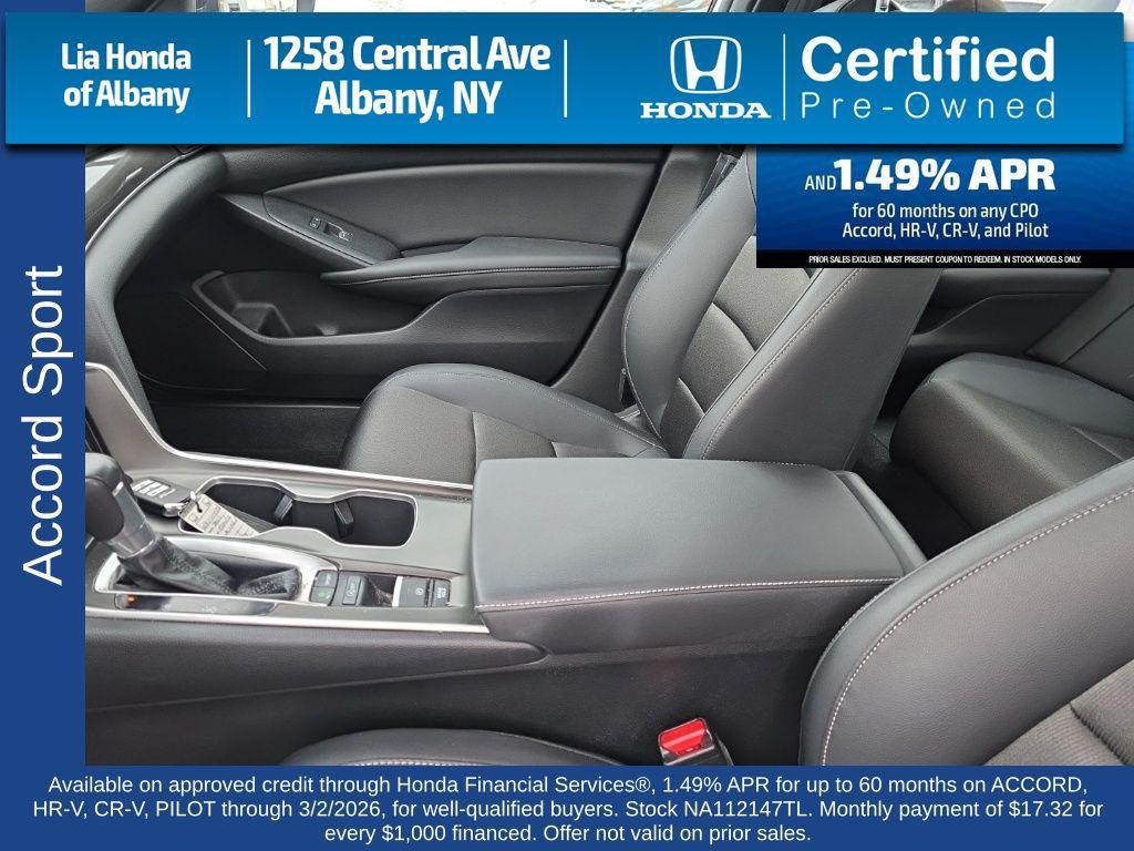 used 2022 Honda Accord car, priced at $26,995