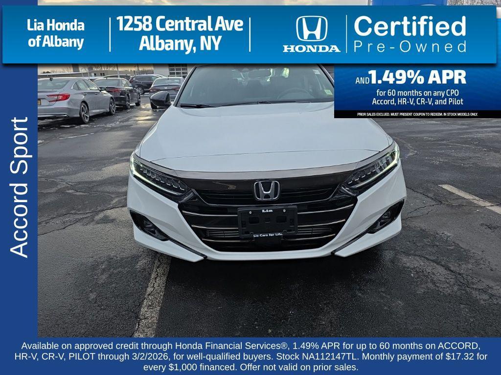 used 2022 Honda Accord car, priced at $26,995