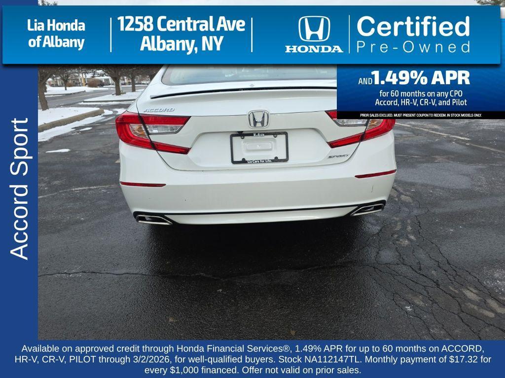used 2022 Honda Accord car, priced at $26,995