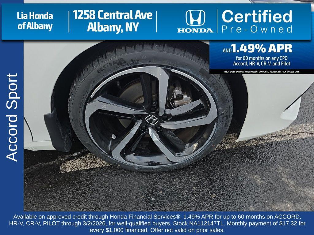 used 2022 Honda Accord car, priced at $26,995