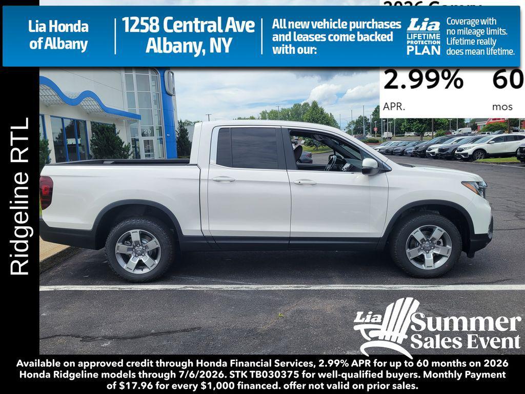 new 2026 Honda Ridgeline car, priced at $45,545