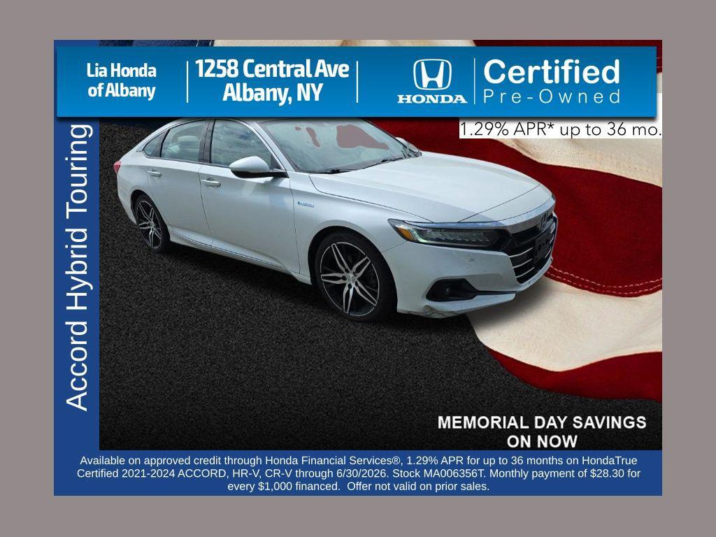 used 2021 Honda Accord Hybrid car, priced at $17,995
