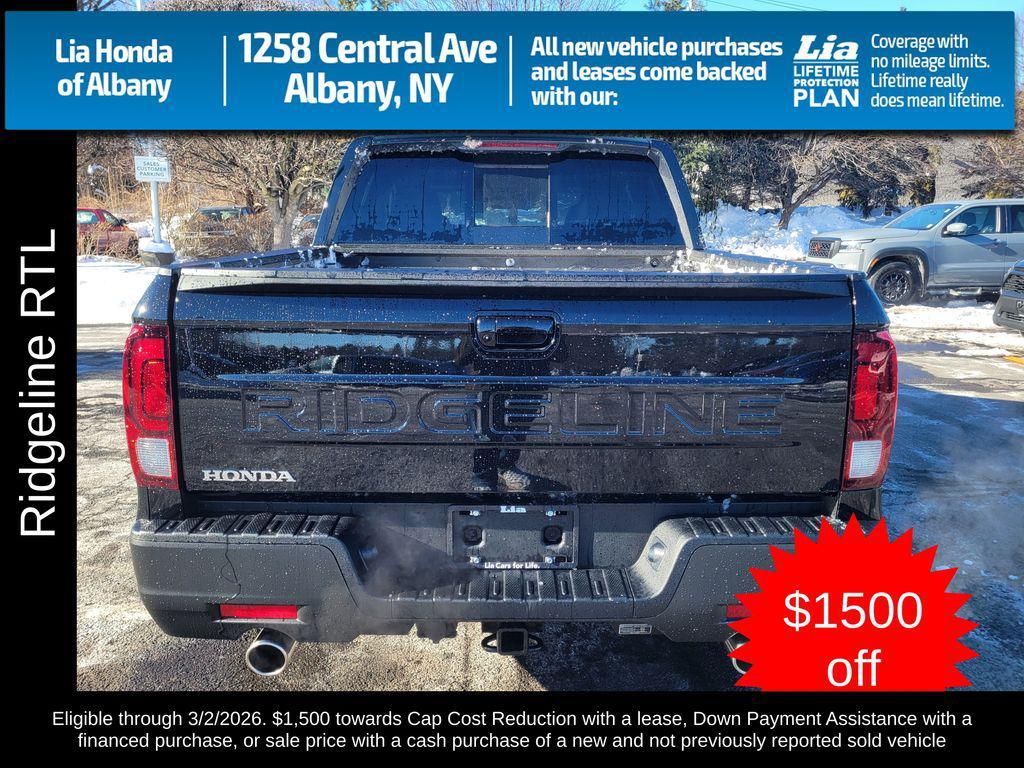 new 2026 Honda Ridgeline car, priced at $44,890