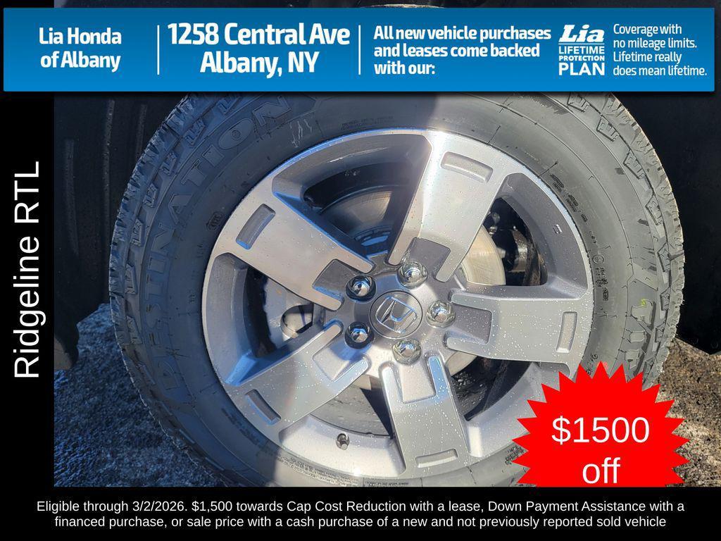 new 2026 Honda Ridgeline car, priced at $44,890