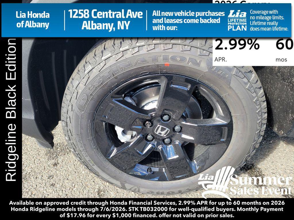 new 2026 Honda Ridgeline car, priced at $48,890