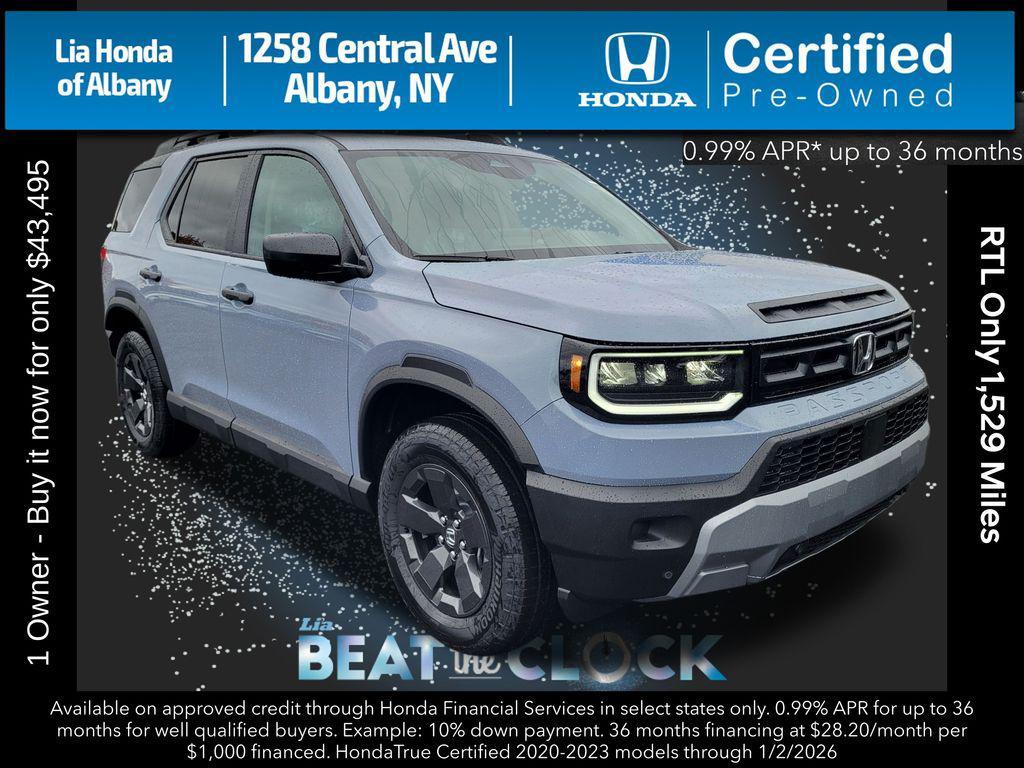 used 2026 Honda Passport car, priced at $43,495