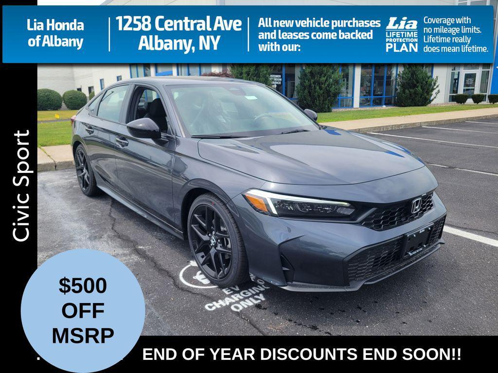 new 2026 Honda Civic car, priced at $27,890