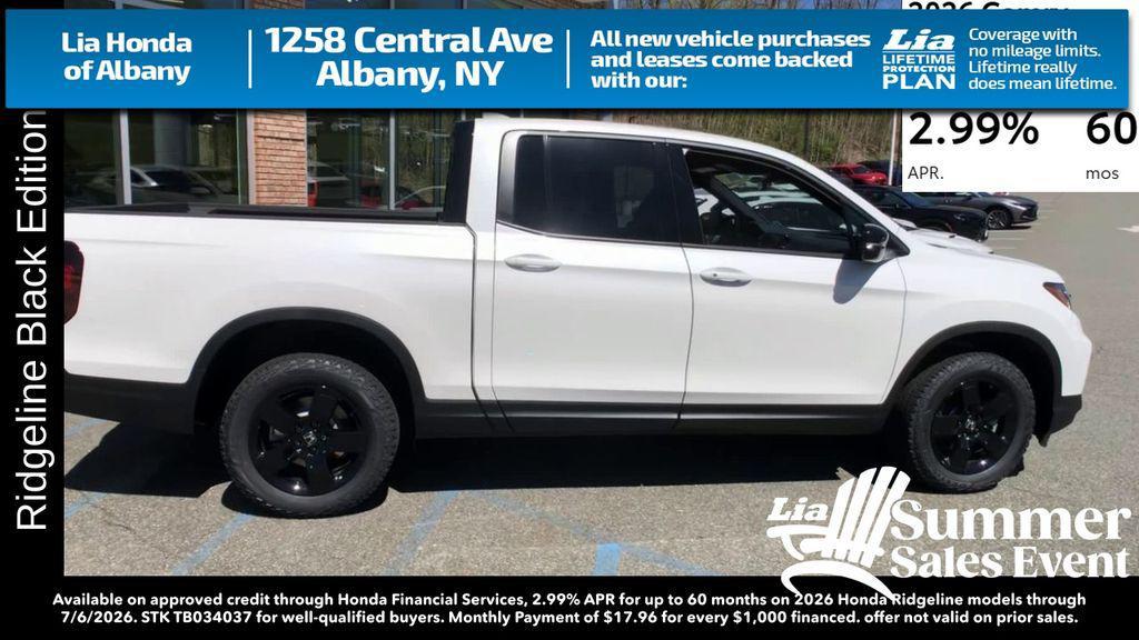 new 2026 Honda Ridgeline car, priced at $49,345